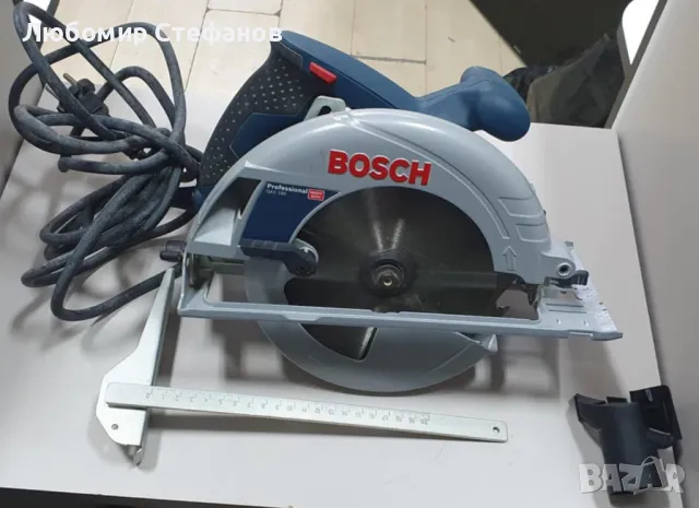 Циркуляр Bosch GKS 190  , снимка 6 - Циркуляри - 48783024