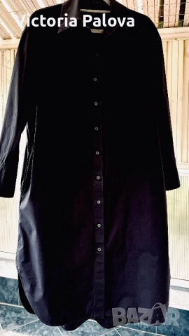 Рокля-риза COS твърд памук Швеция , снимка 9 - Рокли - 52021931