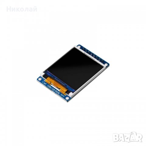 Модул дисплей 128x128 точки, цветен TFT IPS 65к цвята, снимка 2 - Друга електроника - 40184232