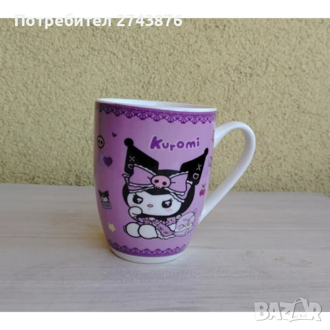 Керамична чаша с мотив  -  Kuromi  - 300мл., снимка 2 - Чаши - 50824443