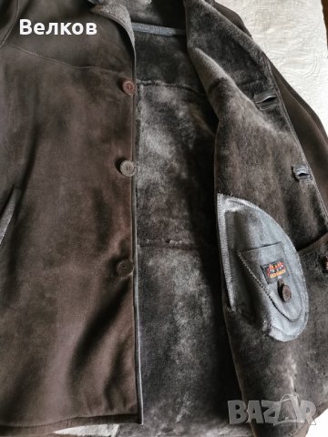 Мъжки кожен кожух - чисто нов - размер XL, снимка 6 - Палта - 35534258