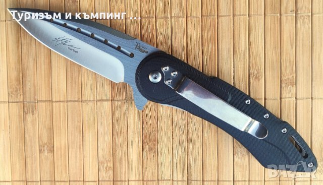 Сгъваем нож Todd Begg, снимка 2 - Ножове - 43596137
