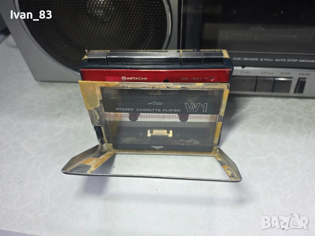 Радиокасетофон Hitachi trk W1e, снимка 9 - Радиокасетофони, транзистори - 53048612
