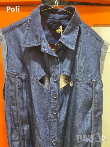 Оригинална дънкова рокля Guess, снимка 5 - Рокли - 33334403