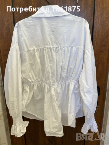 Бяла риза тип корсет отпред , снимка 6 - Ризи - 44894921