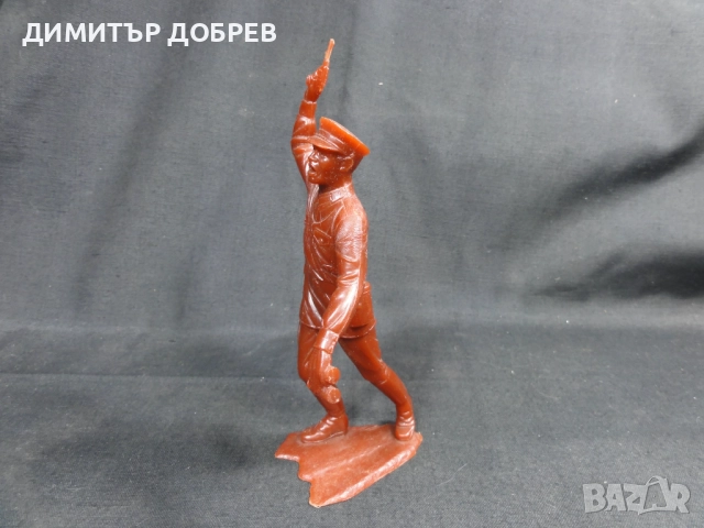 СТАРА РЕТРО СОЦ СССР ПЛАСТМАСОВА ФИГУРКА РУСКИ ВОЙНИК ВСВ, снимка 2 - Колекции - 52712188