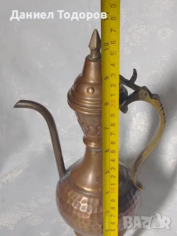 Стар Кован Меден Ибрик, снимка 11 - Антикварни и старинни предмети - 49441087