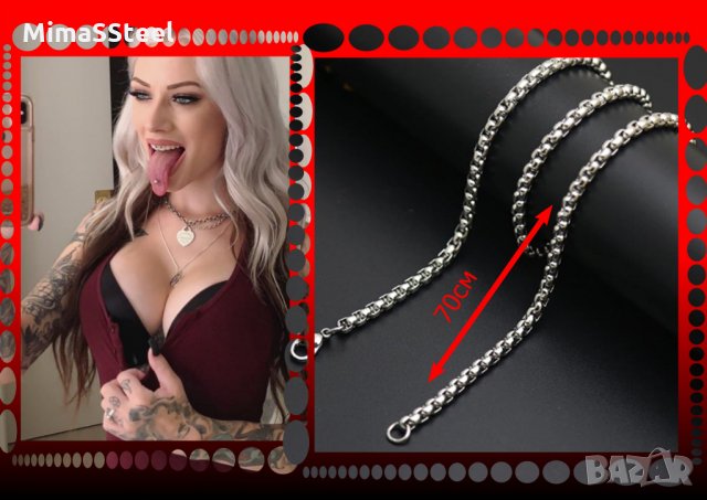 Ланче верижка колие ланец, снимка 12 - Колиета, медальони, синджири - 28010339