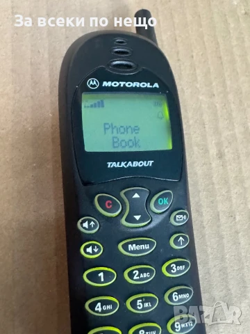 Ретро GSM MOTOROLA Talkabout SE1908AB1F3, снимка 9 - Motorola - 51398051