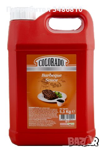 Барбекю сос 5,3 кг - слабо опушен (Колорадо)