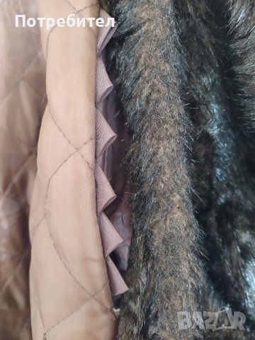 Дамско палто от еко кожа, снимка 6 - Палта, манта - 42979466