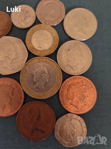 Монети Кралица Елизабет || - лот 2, снимка 8 - Нумизматика и бонистика - 51112599