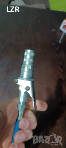 Бърз накрайник за такаламит / гресьорка с маркуч, снимка 6 - Други машини и части - 53454891