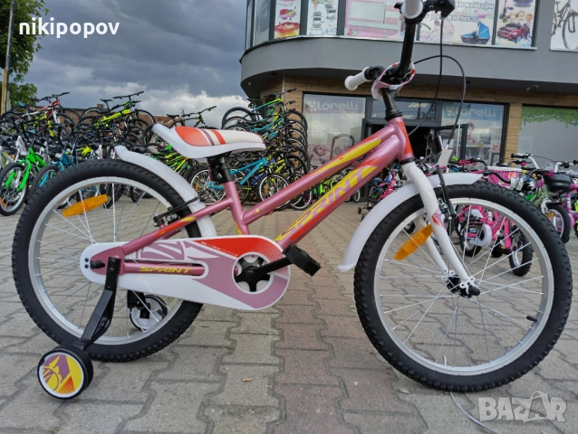 SPRINT Велосипед 20" ALICE розов, снимка 12 - Велосипеди - 53559471