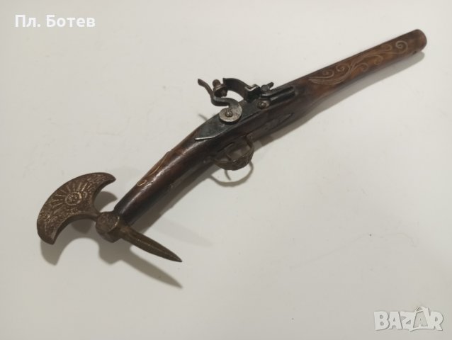 Кремъчен пистолет , снимка 7 - Антикварни и старинни предмети - 44036193