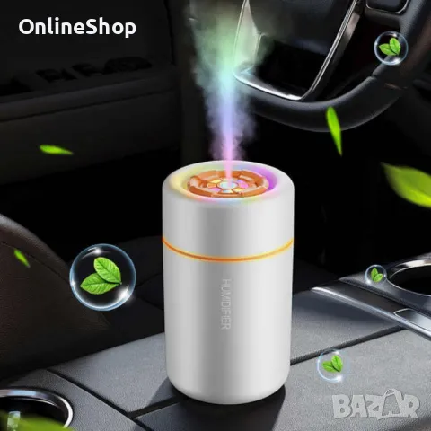 Арома дифузер HUMIDIFIER , снимка 4 - Овлажнители и пречистватели за въздух - 48223673