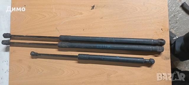 амортисьори преден капак багажник бмв е91 320д 177кс bmw e91 320d