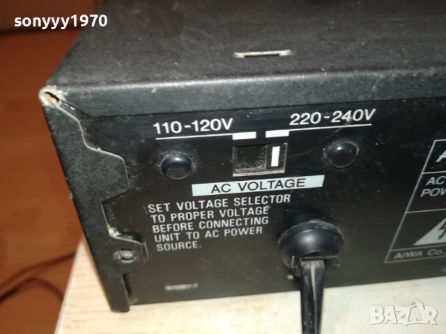 AIWA DX-N3H CD PLAYER MADE IN JAPAN 0111252025, снимка 14 - Ресийвъри, усилватели, смесителни пултове - 52258468