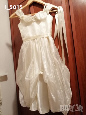 Шаферска рокля (има и ОБРЪЧ) за момиченце от 3 до 5 години и половина , снимка 6 - Детски рокли и поли - 28534185