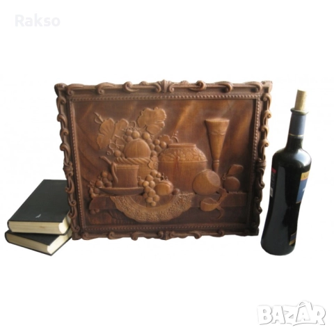 Дърворезба "Натюрморт", снимка 7 - Пана - 52834621