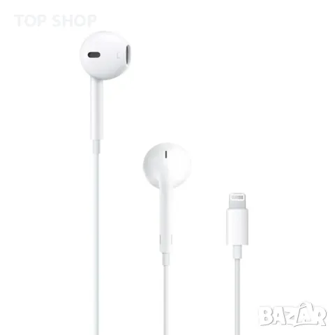 Apple Earpods Lightning Connector кръгли слушалки,, снимка 5 - Слушалки, hands-free - 49156800