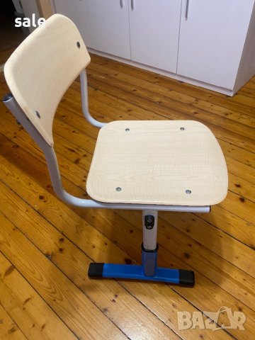 Ученически стол с регулируема височина, снимка 3 - Столове - 43868928