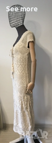 BONPRIX рокля плетиво S, снимка 3 - Рокли - 53571619