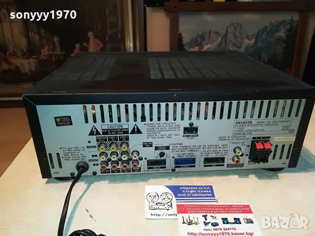 aiwa mx-z3000mz stereo amplifier-germany 0207211104, снимка 12 - Ресийвъри, усилватели, смесителни пултове - 33397952