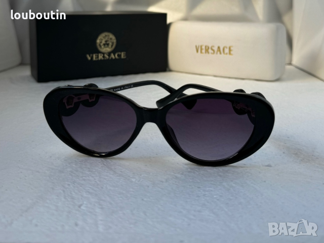 Versace 2023 дамски слънчеви очила котка, снимка 4 - Слънчеви и диоптрични очила - 44884860