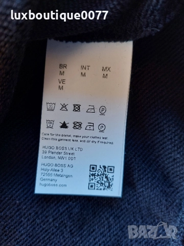 Използвана в отлично състояние без етикет блуза Hugo M, снимка 6 - Блузи - 52248116