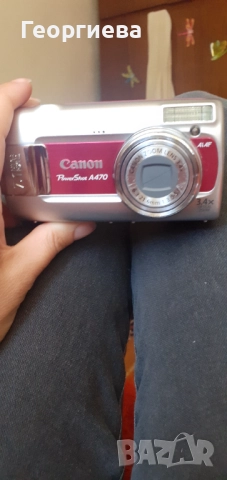 Canon power shot A 470 + калъф, снимка 6 - Фотоапарати - 52659824