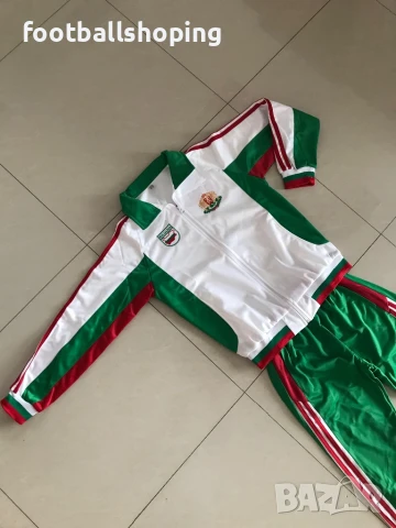 България - мъжки/детски екип(червен,зелен или бял) - полиестер лукс, снимка 7 - Спортни дрехи, екипи - 12940515