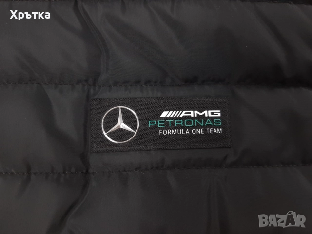 Mercedes AMG F1 Padded Gilet - Оригинален мъжки елек, снимка 10 - Якета - 52940715