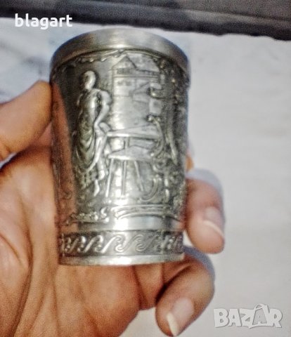 Немски чаши-калаена сплав, снимка 5 - Антикварни и старинни предмети - 34592664