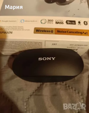 Безжични слушалки Sony - WF-SP800N, снимка 2 - Bluetooth слушалки - 50047595