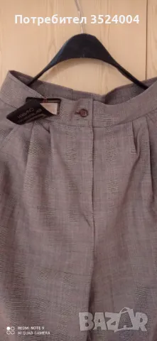 Нов кариран панталон с етикета , снимка 3 - Панталони - 49182702