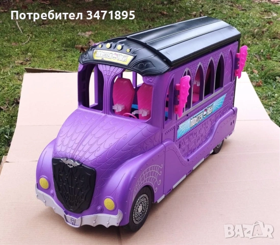 Парти-автобус с бар за кукли Монстър Хай и Барби / Monster High Bus, снимка 2 - Кукли - 53115633