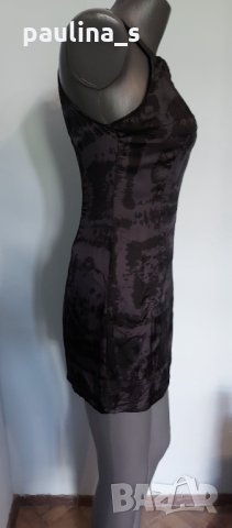 Дизайнерска рокля от коприна с хастар "trf"® USA / малък размер , снимка 5 - Рокли - 33353000