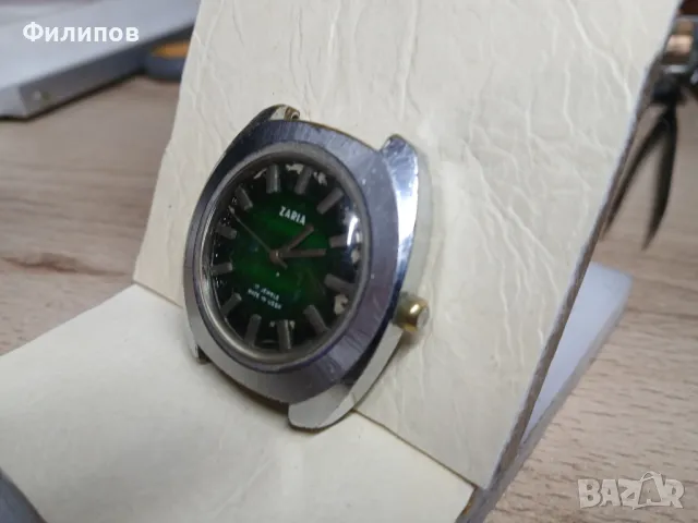 "заря" руски механичен часовник- работи, снимка 2 - Мъжки - 50390858