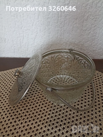 Съд за лед или захарница, снимка 3 - Аксесоари за кухня - 53576755