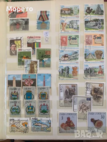 Лот стари марки,колекция от Куба-1969 до 1989г-266 броя, снимка 9 - Филателия - 48526264