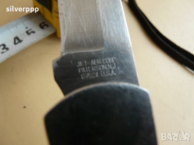  Масивен сгъваем нож - USA , снимка 4 - Антикварни и старинни предмети - 33277896