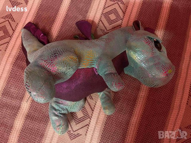 Голям плюшен пъстър Дино, снимка 5 - Плюшени играчки - 43439110