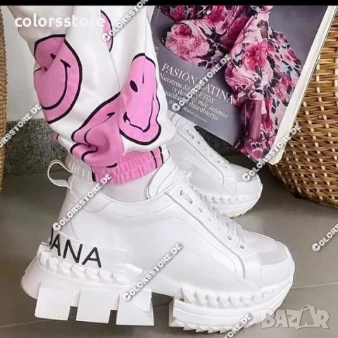 Маратонки  Dolce&Gabbana -бели код VL77U, снимка 2 - Маратонки - 33780798