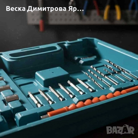 Комплект бормашина с двойна батерия и безчетков мотор за точност и мощност във всеки детайл, снимка 2 - Куфари с инструменти - 52659350