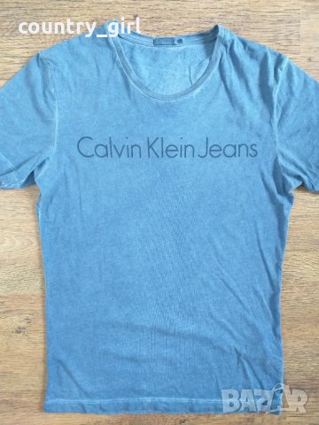 Calvin Klein Tenim - страхотна мъжка тениска, снимка 4 - Тениски - 28665247