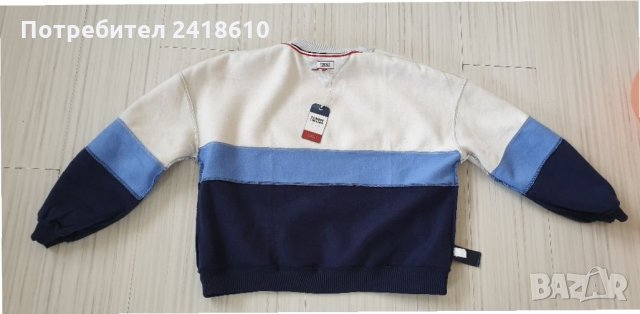 Tommy Hilfiger Sweatshirt Oversize Womens Size L НОВО! ОРИГИНАЛ!, снимка 4 - Спортни екипи - 32673972