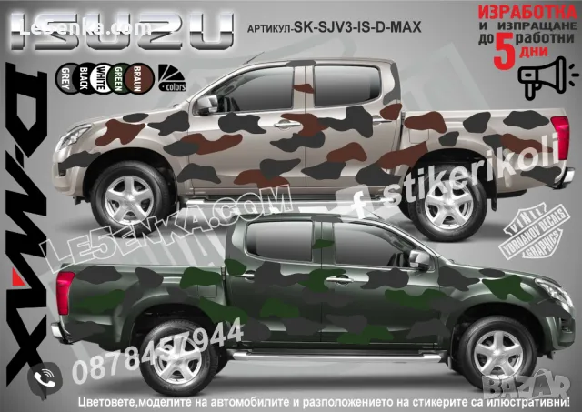 Mazda CX-3 SK-SJV3-MA-CX-3 Кaмуфлаж Офроуд Джип Пикап Лодка Camouflage Off-Road стикери, снимка 10 - Аксесоари и консумативи - 47886739