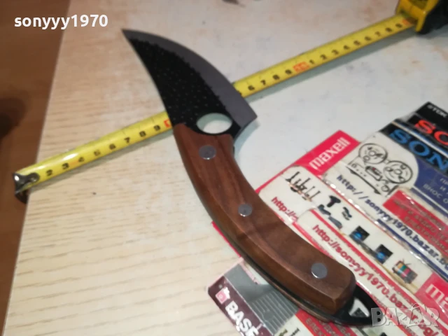 НОЖ-КРИВ МАСИВЕН ОСТЪР 1507251517, снимка 11 - Ножове - 51029000