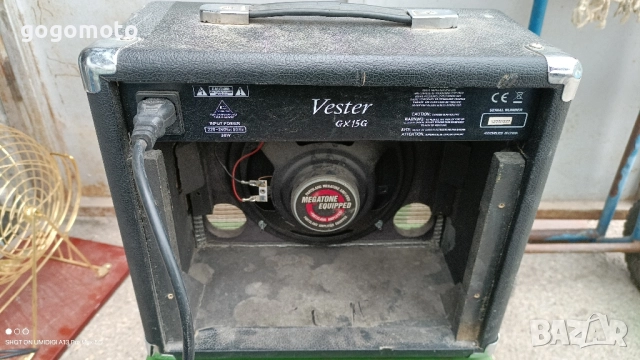 Кубе за китара, 🎸, усилвател VESTER GX15G, снимка 14 - Ресийвъри, усилватели, смесителни пултове - 51880995